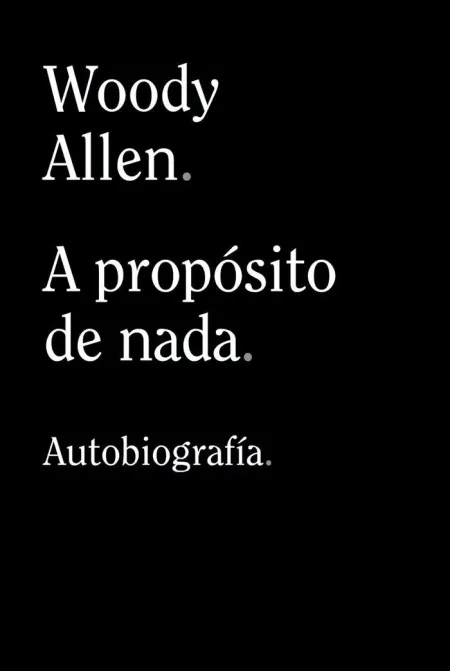 A Proposito de Nada. (Bolsillo).